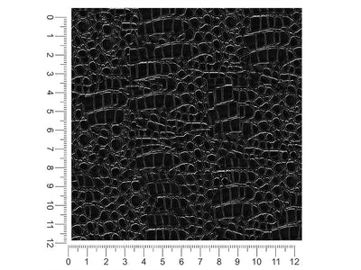 midnight crocodile animal print 1ft x 1ft Craft Sheets