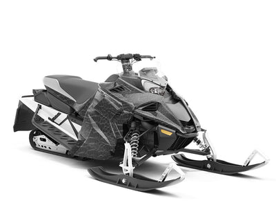 Midnight Crocodile Custom Wrapped Snowmobile