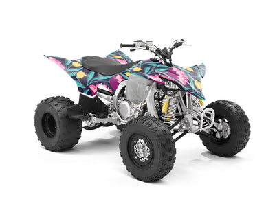 Midnight Deco Floral ATV Wrapping Vinyl