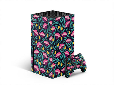 midnight deco floral XBOX DIY Decal