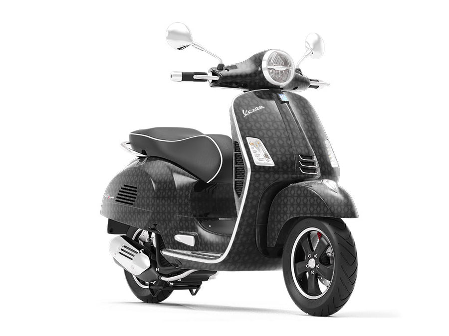 Midnight Designs Gothic Vespa Scooter Wrap Film