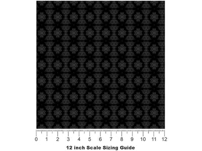Midnight Designs Gothic Vinyl Film Pattern Size 12 inch Scale~Rwraps Midnight Designs Gothic Sizing Chart~2