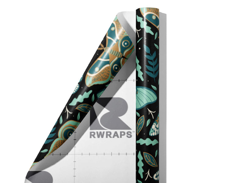 Midnight Doom Bug Wrap Film Sheets~Rwraps Series 914 Midnight Doom Bug Scrolled Sheet~3