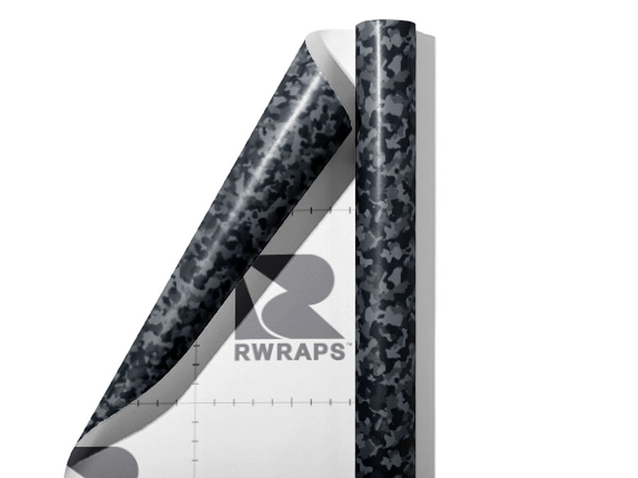 Midnight Flexitarian Camouflage Wrap Film Sheets~Rwraps Series 914 Midnight Flexitarian Camouflage Scrolled Sheet~3