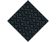 Midnight Garden Tile Vinyl Wrap Pattern
