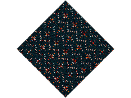 Midnight Garden Tile Vinyl Wrap Pattern