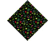 Midnight Holly Floral Vinyl Wrap Pattern