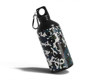 midnight leaf camouflage Water Bottle DIY Stickers