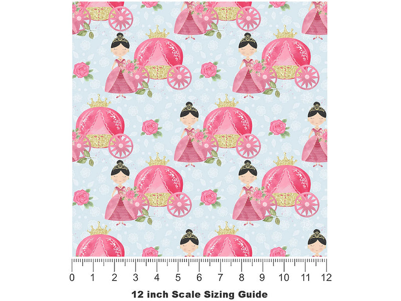 Midnight Madness Fantasy Vinyl Film Pattern Size 12 inch Scale~Rwraps Midnight Madness Fantasy Sizing Chart~2