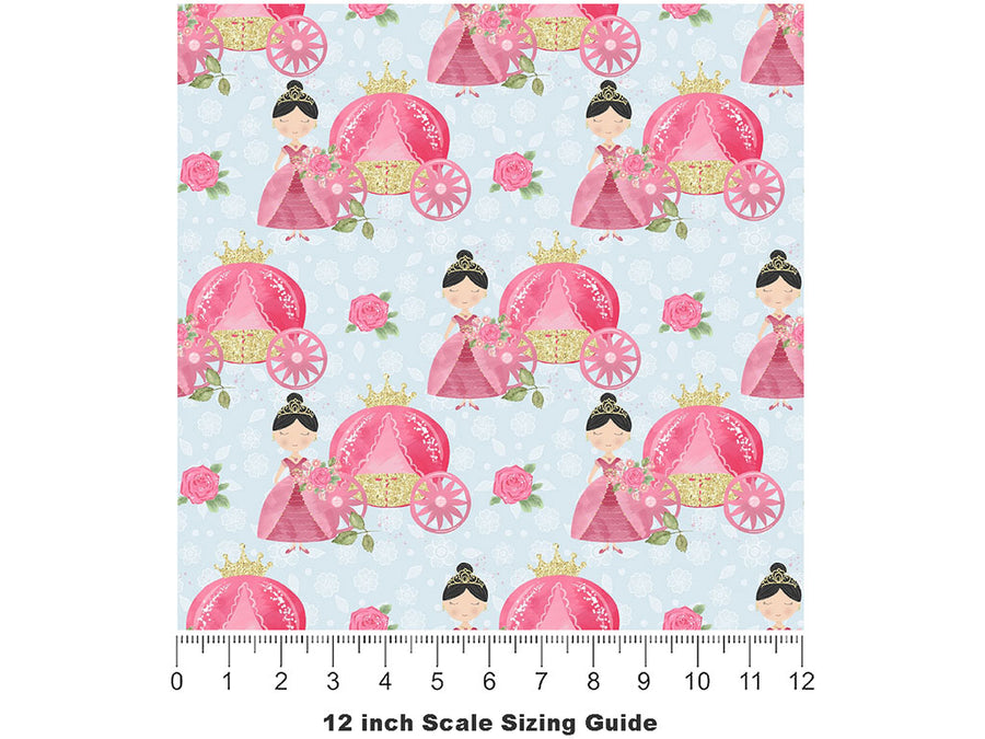 Midnight Madness Fantasy Vinyl Film Pattern Size 12 inch Scale~Rwraps Midnight Madness Fantasy Sizing Chart~2