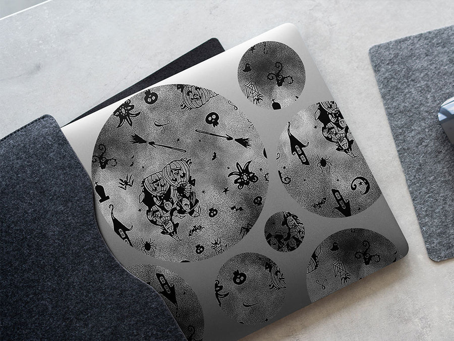 midnight magic horror DIY Laptop Stickers
