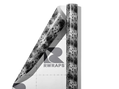 Midnight Magic Horror Wrap Film Sheets~Rwraps Series 914 Midnight Magic Horror Scrolled Sheet~3