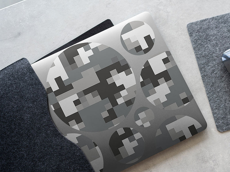 midnight mission pixel DIY Laptop Stickers