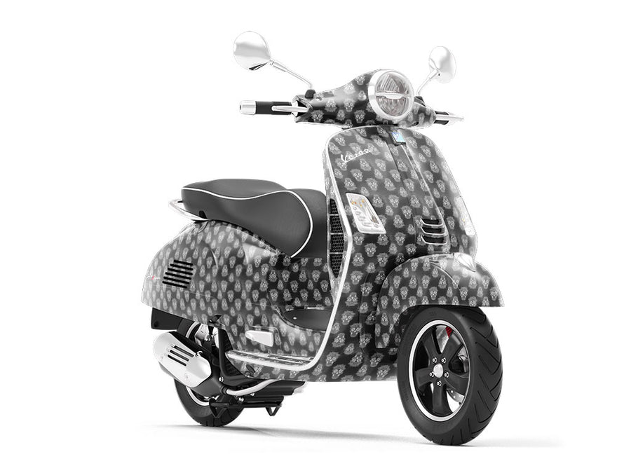 Midnight Muertos Horror Vespa Scooter Wrap Film