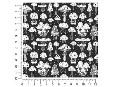 midnight mycelium mushroom 1ft x 1ft Craft Sheets