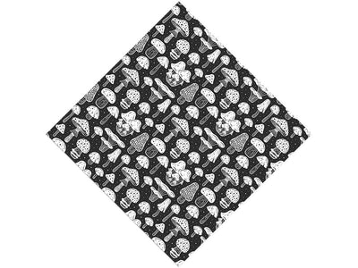 Midnight Mycelium Mushroom Vinyl Wrap Pattern