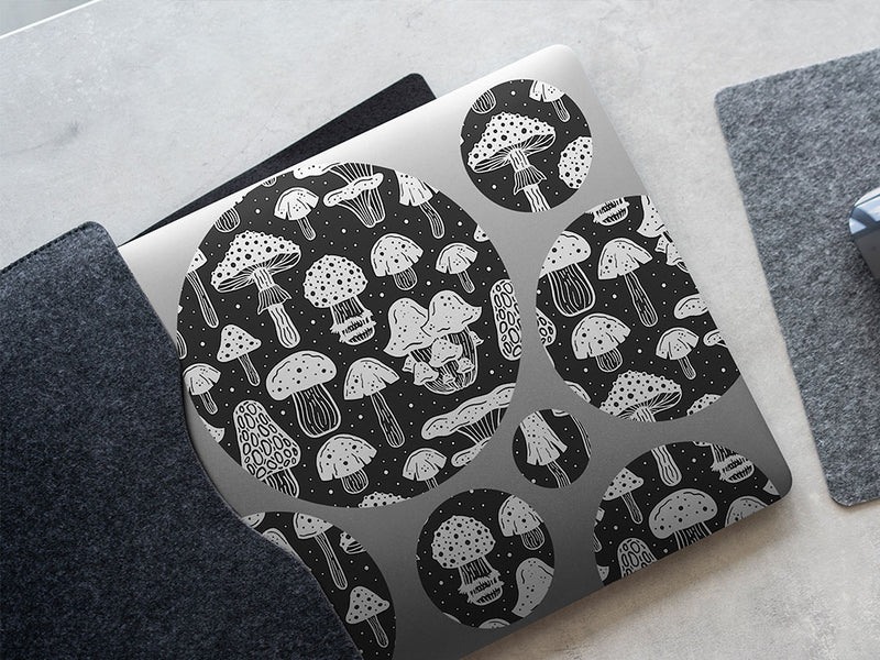 midnight mycelium mushroom DIY Laptop Stickers