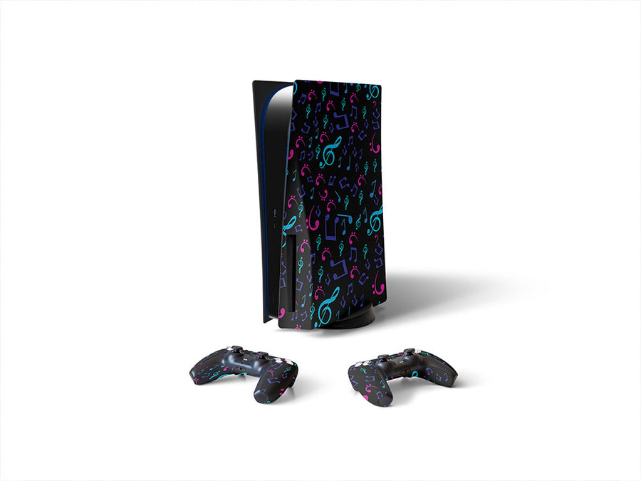midnight notes music Sony PS5 DIY Skin