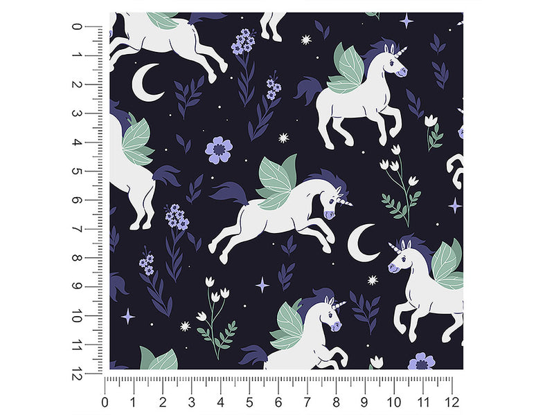 midnight pegasus fantasy 1ft x 1ft Craft Sheets