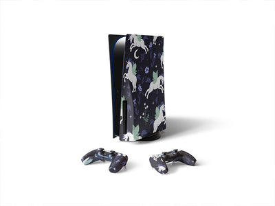 midnight pegasus fantasy Sony PS5 DIY Skin