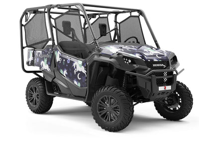 Midnight Pegasus Fantasy Utility Vehicle Vinyl Wrap
