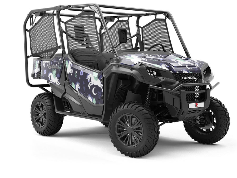 Midnight Pegasus Fantasy Utility Vehicle Vinyl Wrap