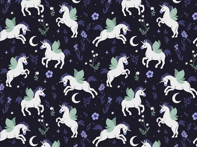 Midnight Pegasus Fantasy Vinyl Wrap Pattern~Rwraps Series 914 Digitally Printed Vinyl Wrap~0