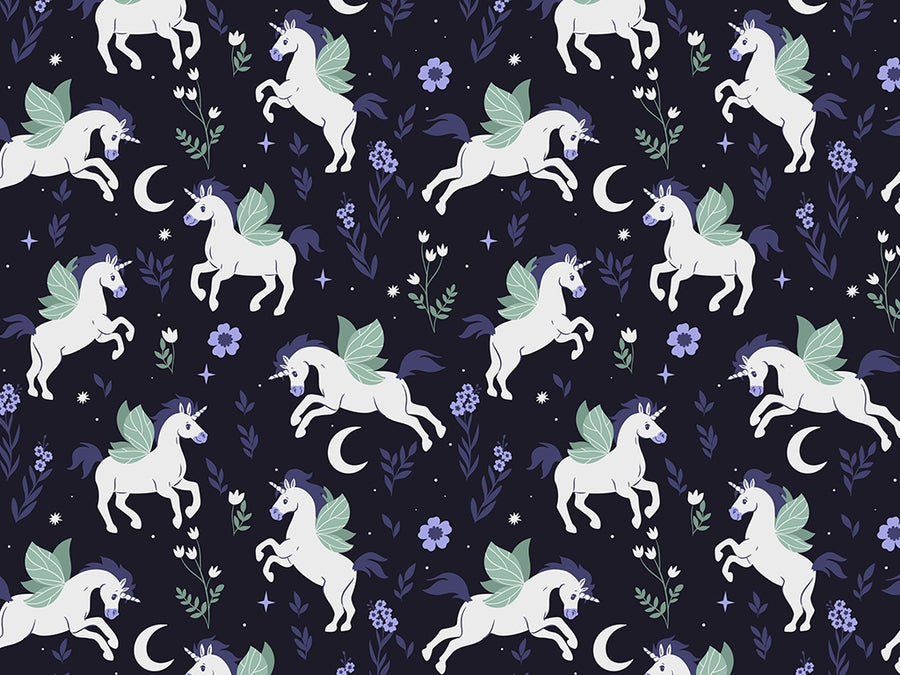 Midnight Pegasus Fantasy Vinyl Wrap Pattern~Rwraps Series 914 Digitally Printed Vinyl Wrap~0
