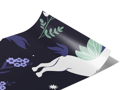 Midnight Pegasus Fantasy Vinyl Wraps~Rwraps Series 914 Digitally Printed Vinyl Wrap~0