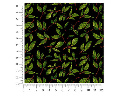 midnight poplar floral 1ft x 1ft Craft Sheets