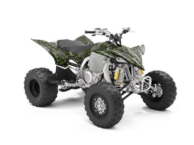 Midnight Poplar Floral ATV Wrapping Vinyl