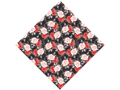 Midnight Rose Floral Vinyl Wrap Pattern