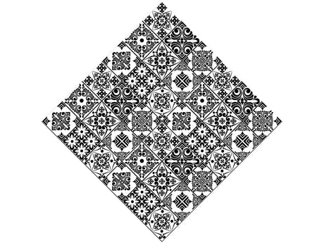 Midnight Screening Tile Vinyl Wrap Pattern