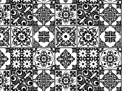 Midnight Screening Tile Vinyl Wrap Pattern~Rwraps Series 914 Digitally Printed Vinyl Wrap~0