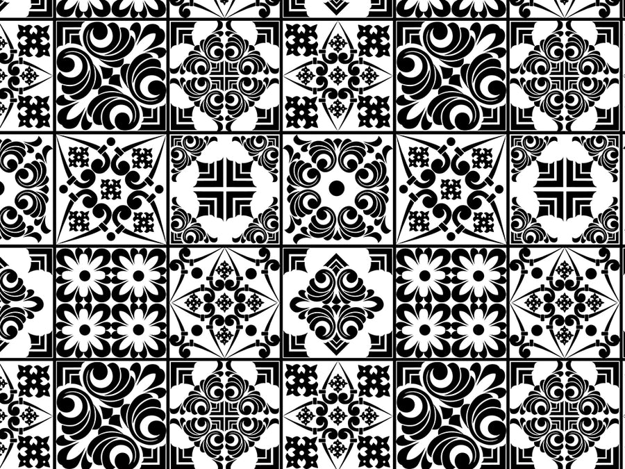 Midnight Screening Tile Vinyl Wrap Pattern~Rwraps Series 914 Digitally Printed Vinyl Wrap~0