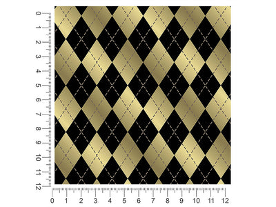 midnight shortbread argyle 1ft x 1ft Craft Sheets