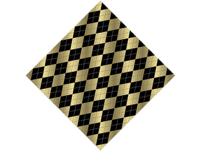 Midnight Shortbread Argyle Vinyl Wrap Pattern