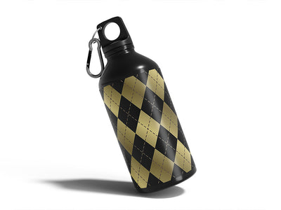 midnight shortbread argyle Water Bottle DIY Stickers