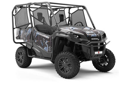 Midnight Storks Birds Utility Vehicle Vinyl Wrap
