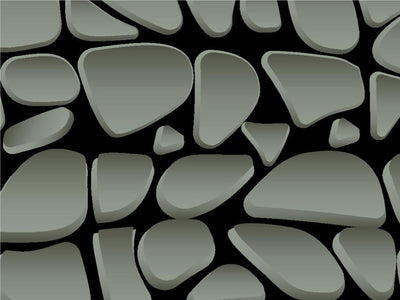 Midnight Street Cobblestone Vinyl Wrap Pattern~Rwraps Series 914 Digitally Printed Vinyl Wrap~0
