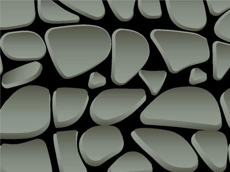 Midnight Street Cobblestone Vinyl Wrap Pattern~Rwraps Series 914 Digitally Printed Vinyl Wrap~0
