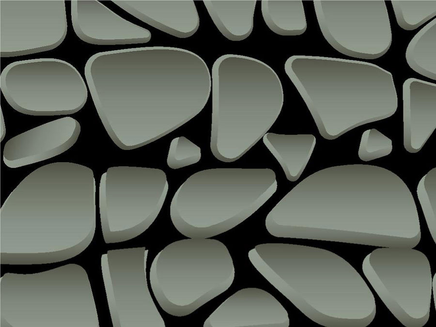 Midnight Street Cobblestone Vinyl Wrap Pattern~Rwraps Series 914 Digitally Printed Vinyl Wrap~0