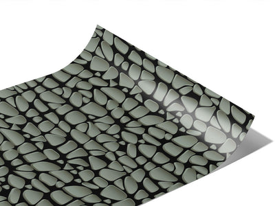 Midnight Street Cobblestone Vinyl Wraps~Rwraps Series 914 Digitally Printed Vinyl Wrap~1