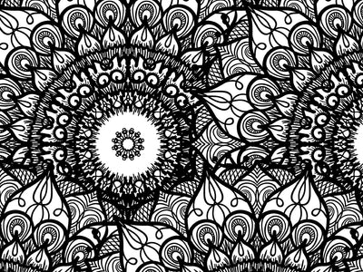 Midnight Sunflowers Mandala Vinyl Wrap Pattern~Rwraps Series 914 Digitally Printed Vinyl Wrap~0