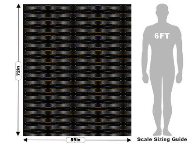Midnight Sunset  Technology Vehicle Wrap Scale~Rwraps Series 914 Midnight Sunset  Technology Measurements~2