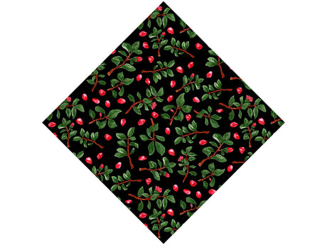 Midnight Sweetpea Floral Vinyl Wrap Pattern