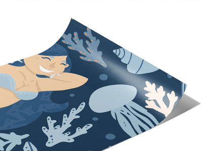 Midnight Swim Fantasy Vinyl Wraps~Rwraps Series 914 Digitally Printed Vinyl Wrap~0