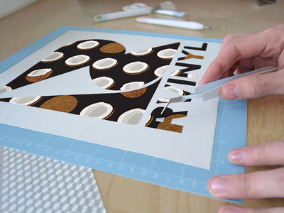 midnight treat fruit Easy Weed Craft Vinyl