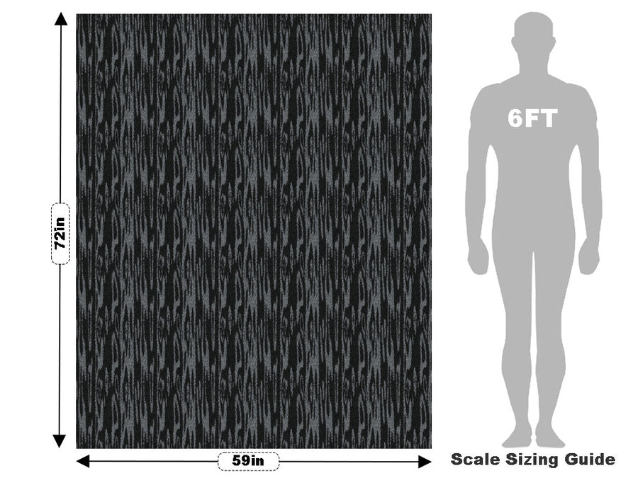 Midnight Zebra Vehicle Wrap Scale~Rwraps Series 914 Midnight Zebra Measurements~2