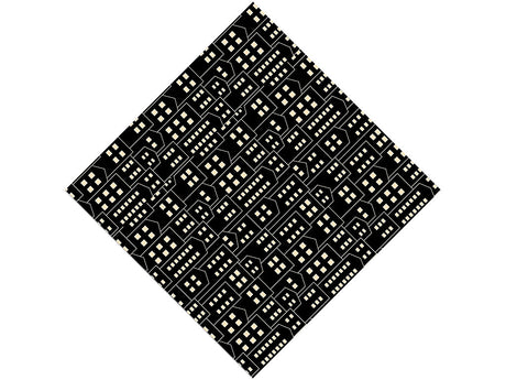 Midtown East Cityscape Vinyl Wrap Pattern